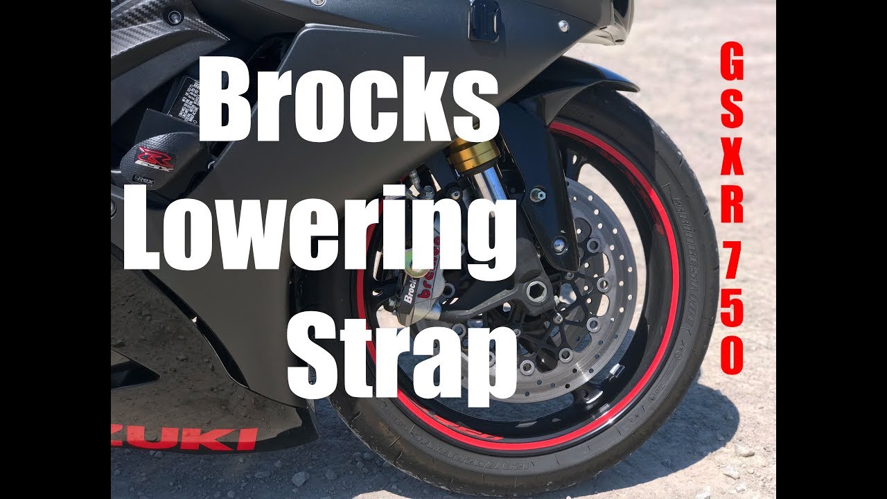 Brocks Lowering Strap On Gsxr Youtube Brocks Lowering Strap On Gsxr Youtube