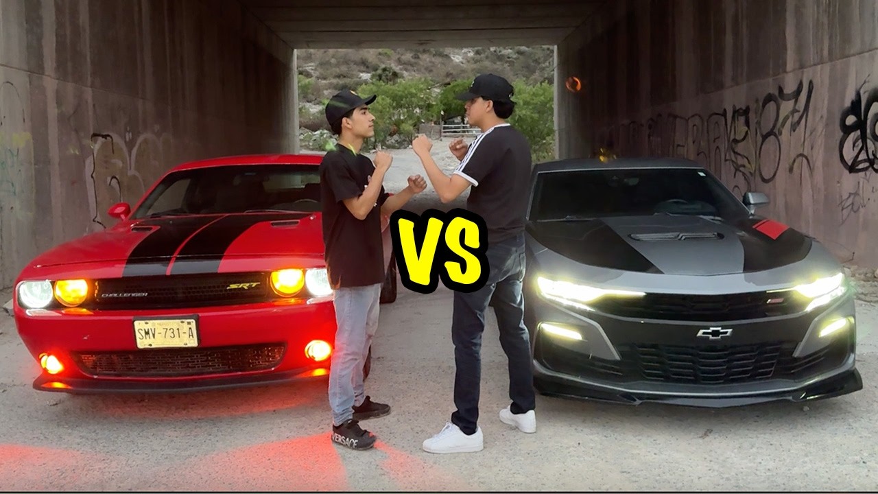 CORRI POR PRIMERA VEZ MI NUEVO CAMARO(*DEPORTIVO VS DEPORTIVO*)//Dani Universe//