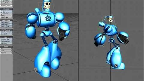 Animating a basic walk cycle
