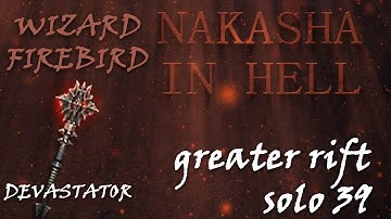 Firebird Wizard Greater Rift 39 Devastator