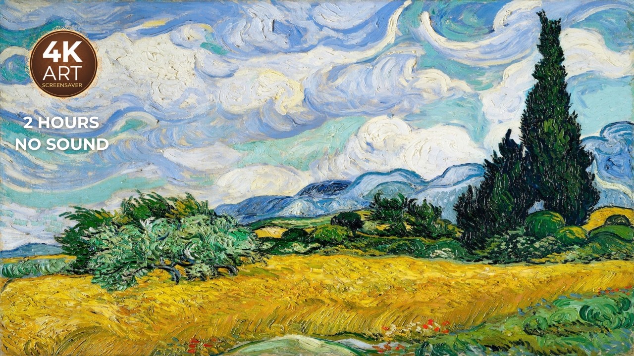 A Splash of Black in a Sunny Landscape