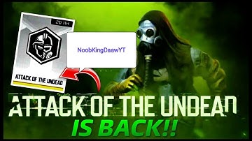 Attack Of The Undead is back!!|Codm  | NoobKingDaawGaming |