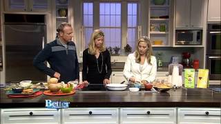 Shannon Pappert of "Boddler Bites" with foods that start with the Letter J.