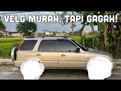 Ganti Velg dan Ban Honda CR-V GEN 1 Buat Overland! [CarVLog]