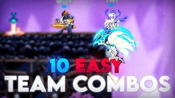 10 of the EASIEST Team Combos in BRAWLHALLA 3
