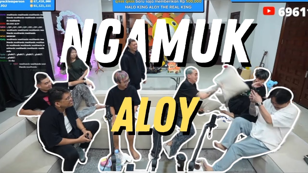 Keseruan ALOY sebelum kedatangan @Rich Brian ke Marapthon! #marapthon #yb #aloy #richbrian