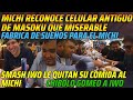 😂MISTICO RECONOCE CELULAR ANTIGUO DE MASOKU QUE MISERABLE😂SMASH IWO LE QUITAN SU COMIDA AL MICHI😂