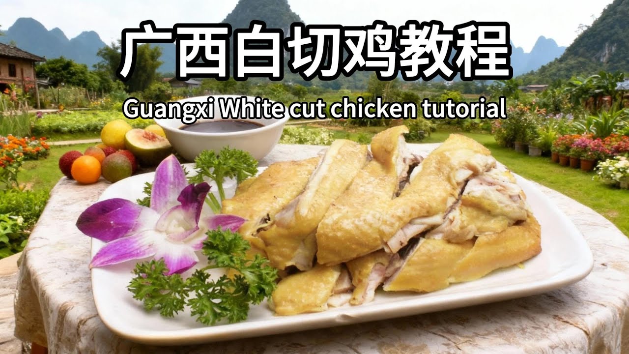白切鸡怎么做才好吃？广西做法全流程，新手也能一次成功