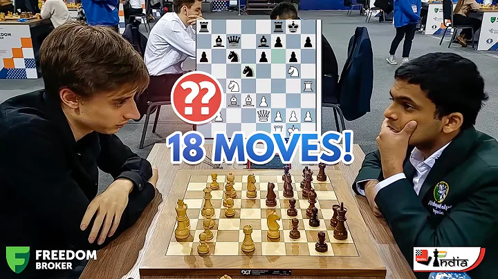 Daniil Dubov vs Nihal Sarin - An 18-move Miniature...