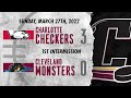 Cleveland Monsters Highlights 3.27.22 Loss to Charlotte