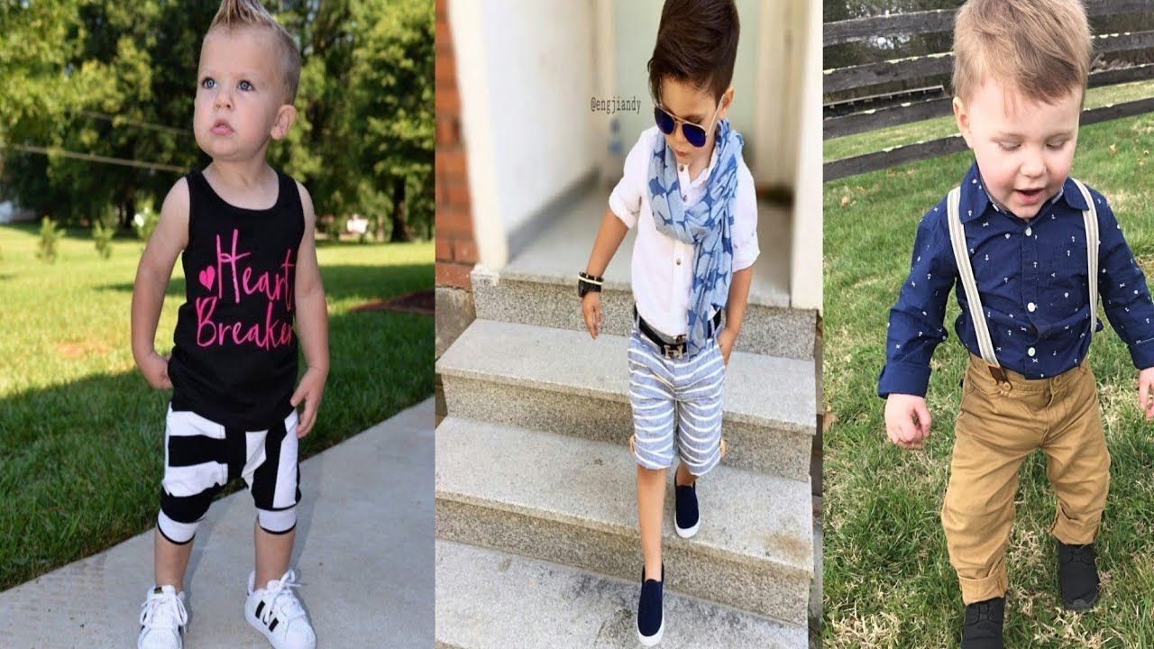 New baby boy outfits// Trendy baby boy dress designs by Charming Style