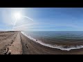 Avata 360 10-bit 360 video test Squid Kite At Beach