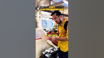 How to Self Check-in at the Airport | Air Travel