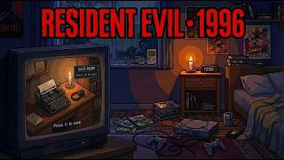 1996 Rainy Night in the Safe Room 🕯️ Resident Evil Lofi [Sleep/Study]