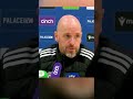 Erik ten Hag interview after Crystal Palace 4-0 Man Utd |The WORST DEFEAT! #news #shortvideo #manutd