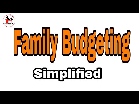 Vidéo: Budget Familial Commun