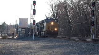 Empty Coal Train Westbound at Point Of Rocks 3/4/18