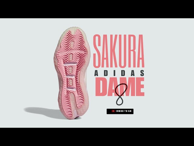 シューズ(男性用) adidas Dame 8 SAKURA adidas Dame 8 