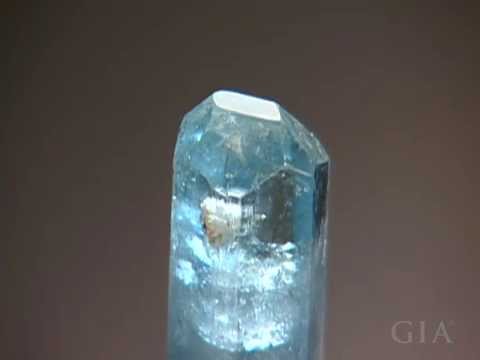 Aquamarine Crystals by GIA - YouTube