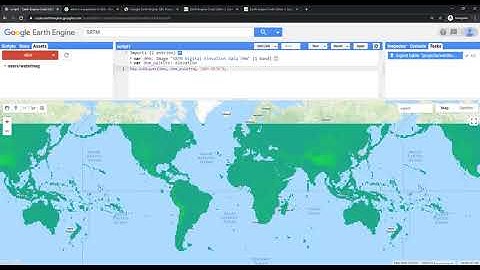 GEE scripting and import data