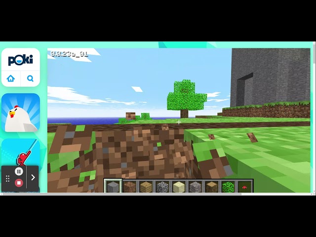 Playing Minecraft Clasic on Poki Ep: 1 