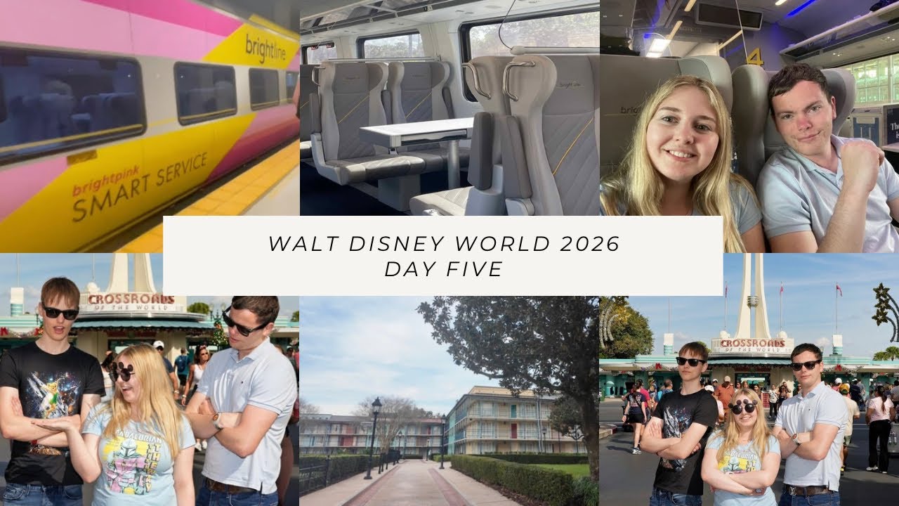 Walt Disney World | Day 5 | Hollywood Studios | Brightline Orlando to Miami 