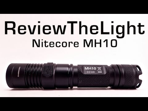 ReviewTheLIght:  Nitecore MH10 (1000 Lumens, USB Rechargeable!)