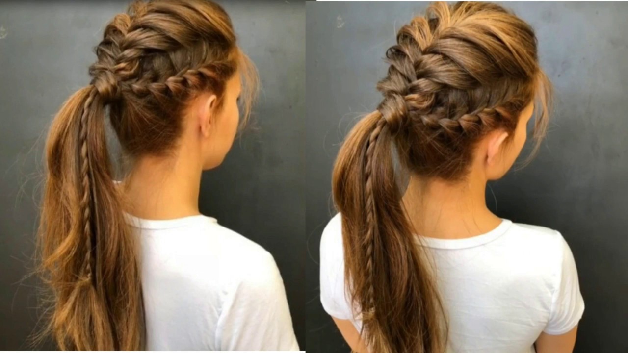 photo of French Braid Ponytail ai generated 24496884 Stock Photo at Vecteezy