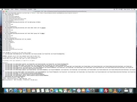 Install Homebrew the missing package manager for Mac OS X