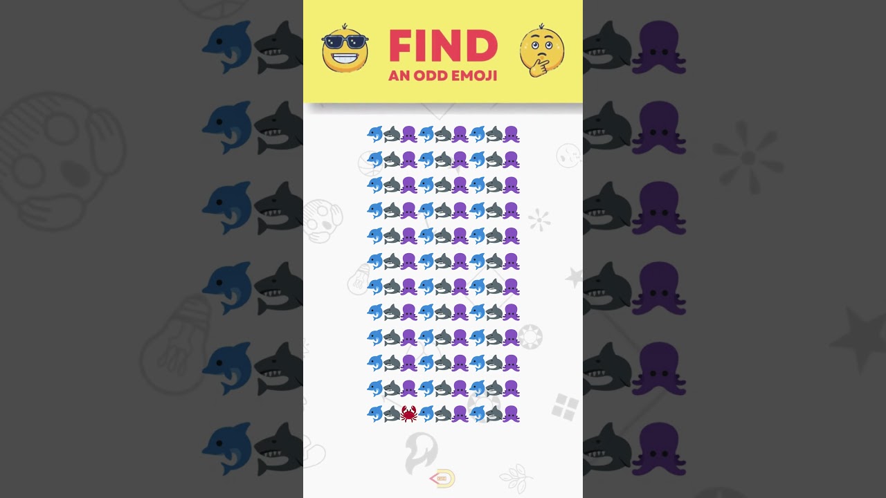 Catch Me 3690 Emoji challenge Kanz Brain Buffle odd emoji #catchme