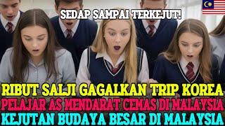 RIBUT SALJI PAKSA PELAJAR ELIT AS MENDARAT KECEMASAN DI MALAYSIA, TERHARU! 🌍