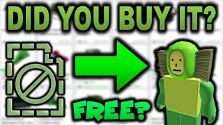Roblox Unbanned This Hat! And People Got It For Free? - Youtube Roblox Unbanned This Hat! And People Got It For Free? - Youtube