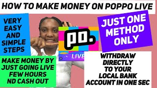 How to make money on poppo live by just going live in few hours