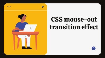 CSS mouse out transition effect