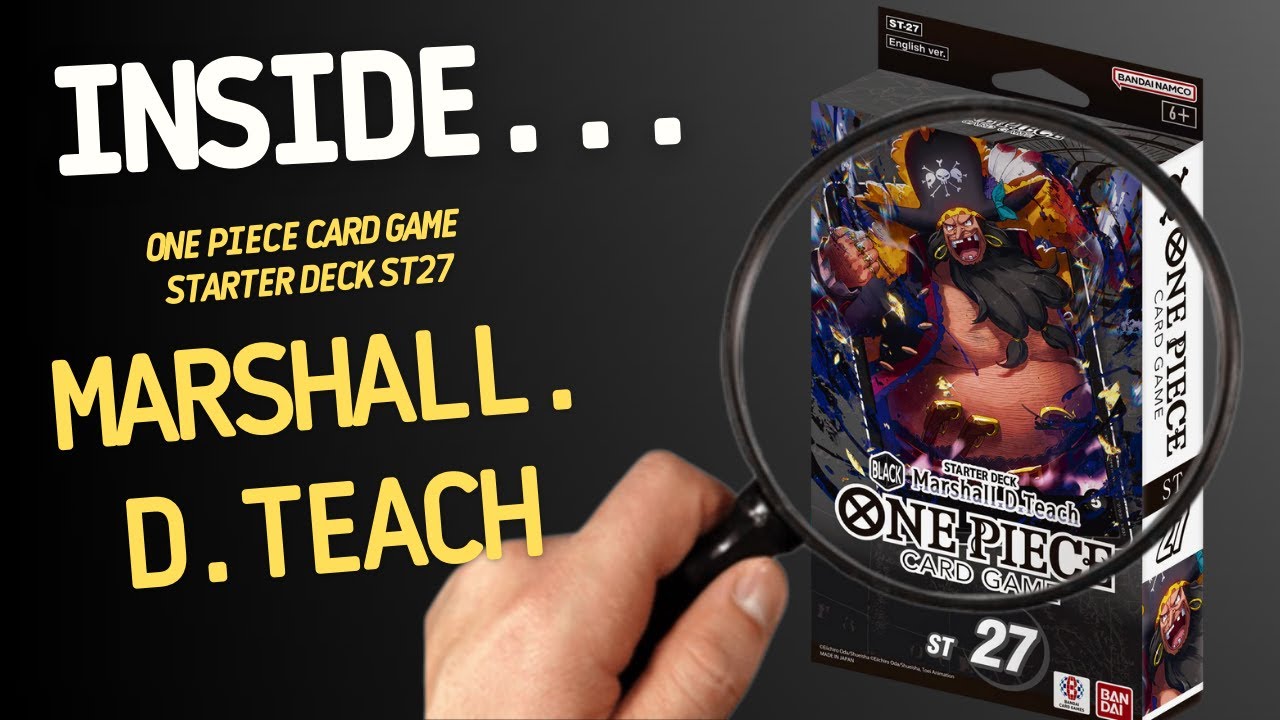 one piece card game black deck One Piece card game starter deck Japanese black Smoker ST-19 main image 1