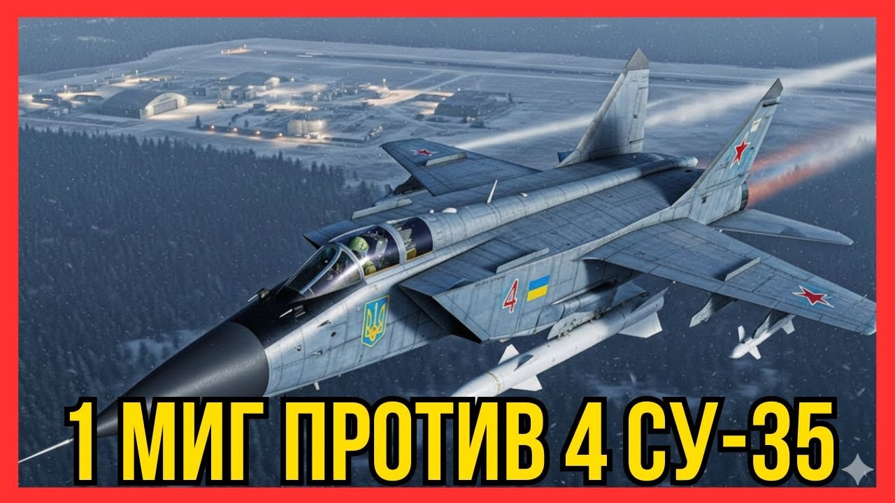 Угон МиГ-31: Битва с Су-35 и удар «Кинжалом» по С-400