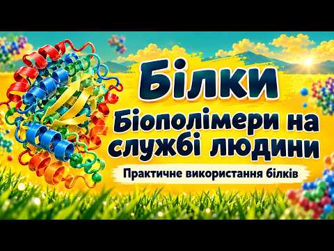 Білки. Біополімери на службі людини