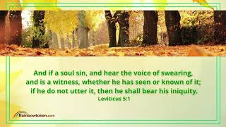 19 Bible Verses About Sin