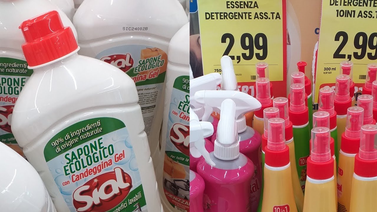 VLOG: PIOVONO DETERSIVI NOVITA' ED OFFERTE DA EUROSPIN