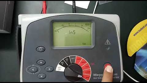 SERVICE MEGGER BM5200