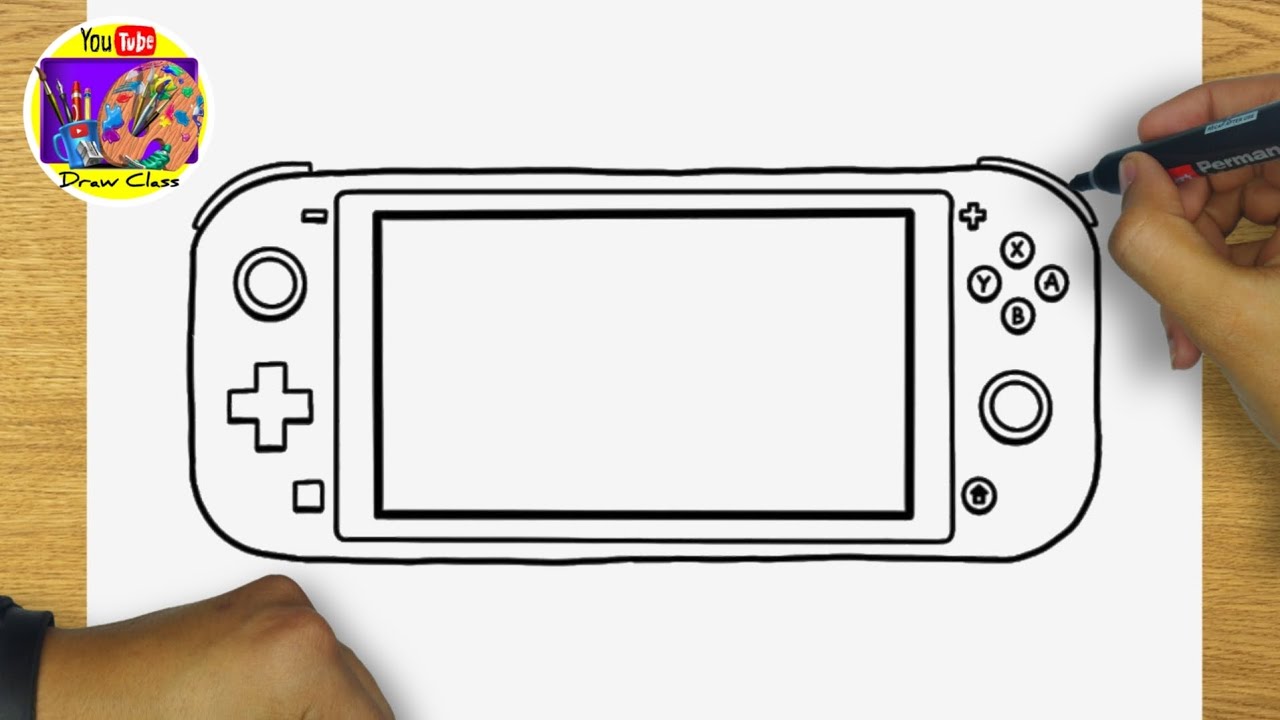 Kids Draw Switch HOW TO DRAW NINTENDO SWITCH 2 | STEP BY STEP | DRAWING NINTENDO SWITCH ...