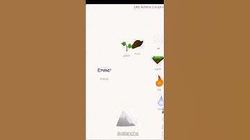 Little Alchemy Cheat |How to make Avalanche ? #littlealchmeycheats #shorts #viral