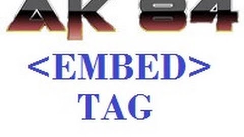 html 5 tutorial in hindi 48 embed tag