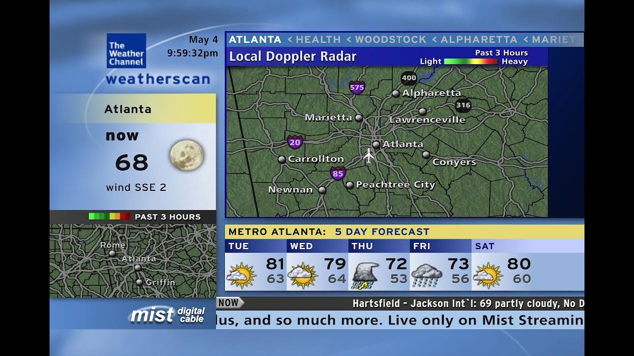 Weatherscan v2 - Atlanta, GA - YouTube
