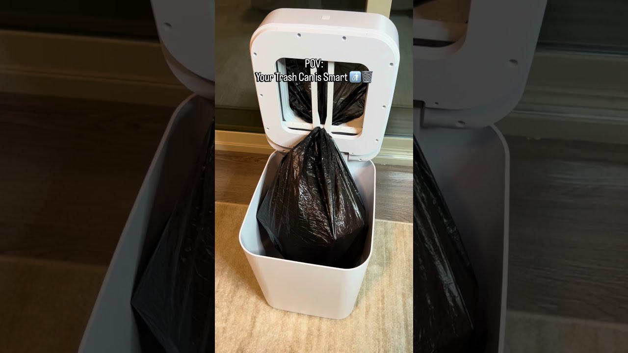 POV Your Trash Can Just Quietly Handles Everything For You 
