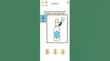 Brain Go 2 / level 12 / Dropper painting  / GAMEPLAY