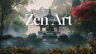 Zen Art Mind Relaxing Visuals And Melody For Peaceful Solitude Embracing Self