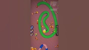 worms zone game level 8 | #shorts #short #gameplay #wormszoneio #android #androidgames