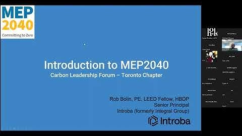 The MEP 2040 Challenge: The What, Why, Who, When, and How