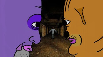 Charborg Explores a Cursed GMOD Map w/ BedBananas (FAN EDIT)